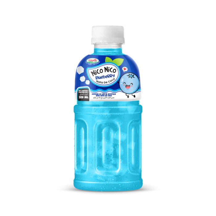 Nata de Coco Blueberry Juice Drink