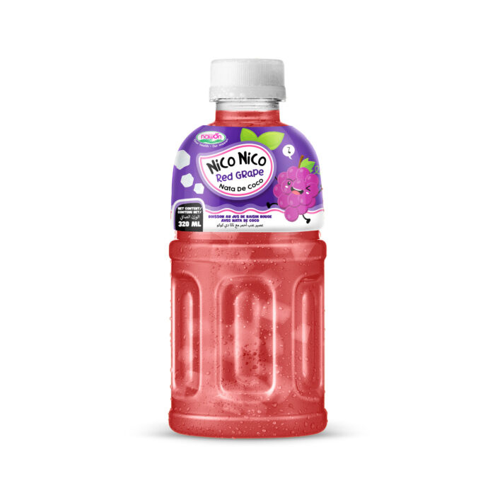 Nata de Coco Red Grape Juice Drink