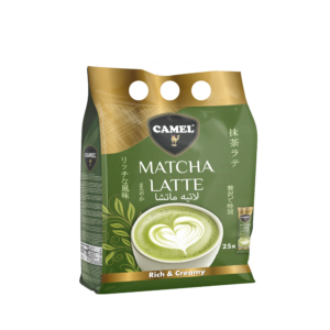CAMEL Matcha Latte instant drink mix package